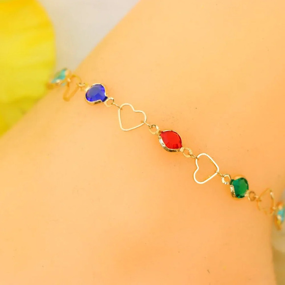 Minimalist Anklet, Sleek & Modern Design, Women’s Fashion, YC110479-A - Picture 4 of 10